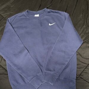 Nike Men's Navy Crewneck Sweater